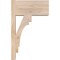Ekena Millwork Merced Block Smooth Outlooker, Douglas Fir, 7 1/2"W x 14"D x 22"H OUT08X14X22MRC05SDF - alternate 3